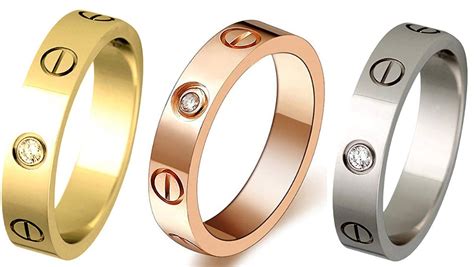 cartier love ring with diamonds dupe
